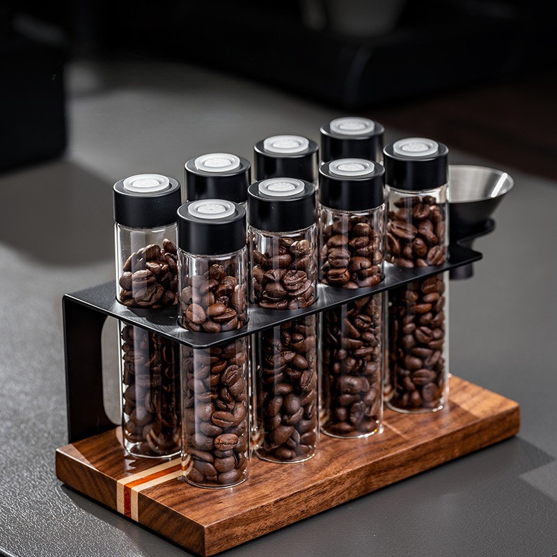 Kitchen Appliances Organizer - JUSTINLAU Frascos de Vidrio para Almacenamiento