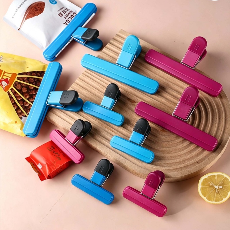 Kitchen Appliances Garage - 4 clips portátiles de plástico para