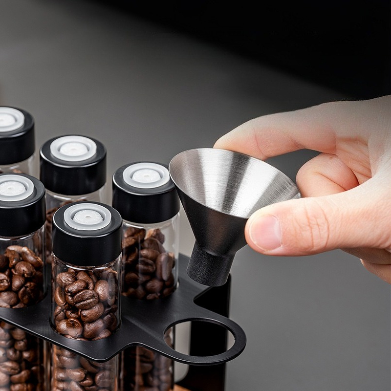 JUSTINLAU Frascos de Vidrio pa - Kitchen Appliances Organizer reseña y precio