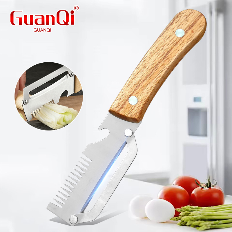 Pelador multifuncional de acer - Kitchen Appliances Japan reseña y precio
