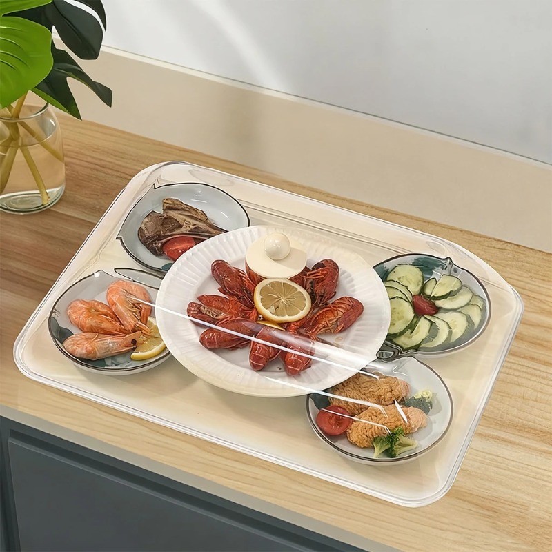 WORTHBUY Cubierta de plástico  - Kitchen Appliances Organizer reseña y precio