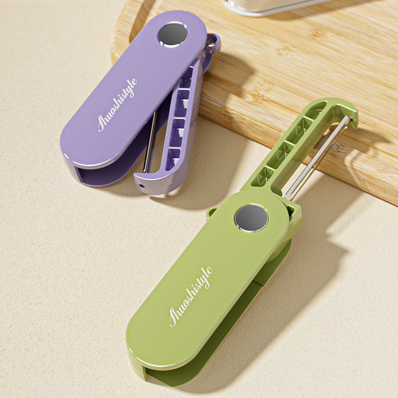 Mini cuchillo portátil de acer - Kitchen Appliances Garage reseña y precio