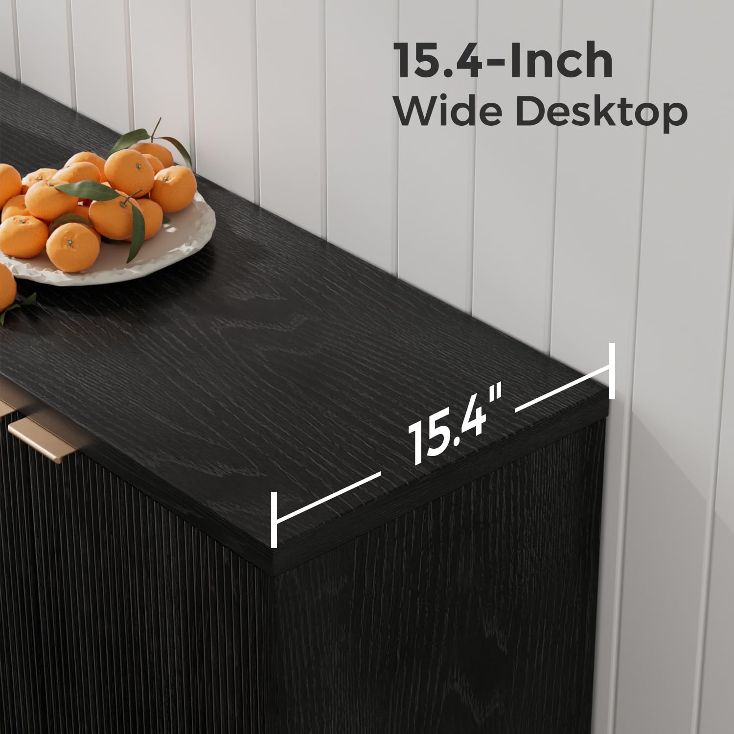 Aparador Acanalado Moderno con - Kitchen Appliances Organizer reseña y precio