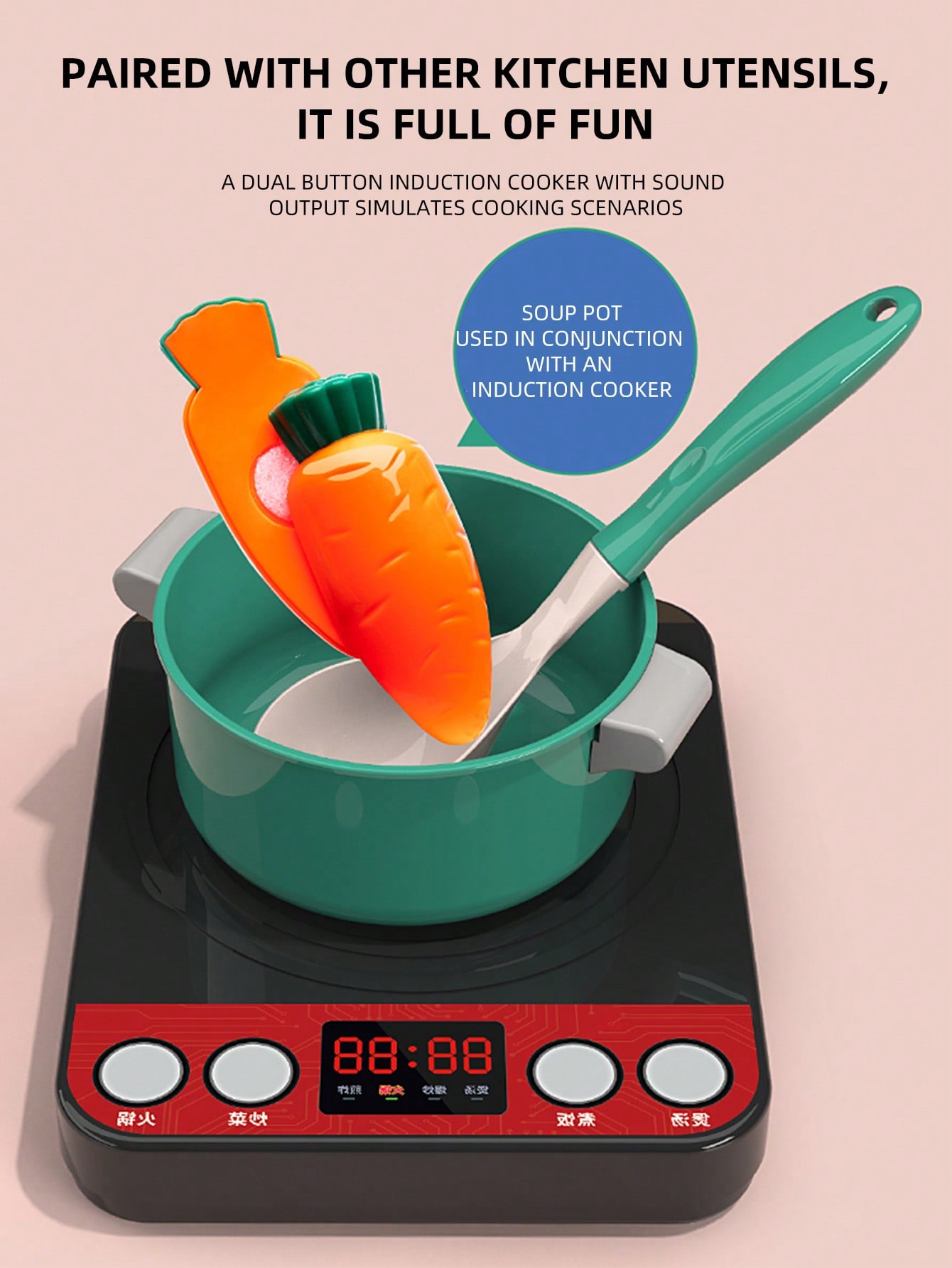 Juguetes de Cocina para Niños, - Kitchen Appliances Combo reseña y precio