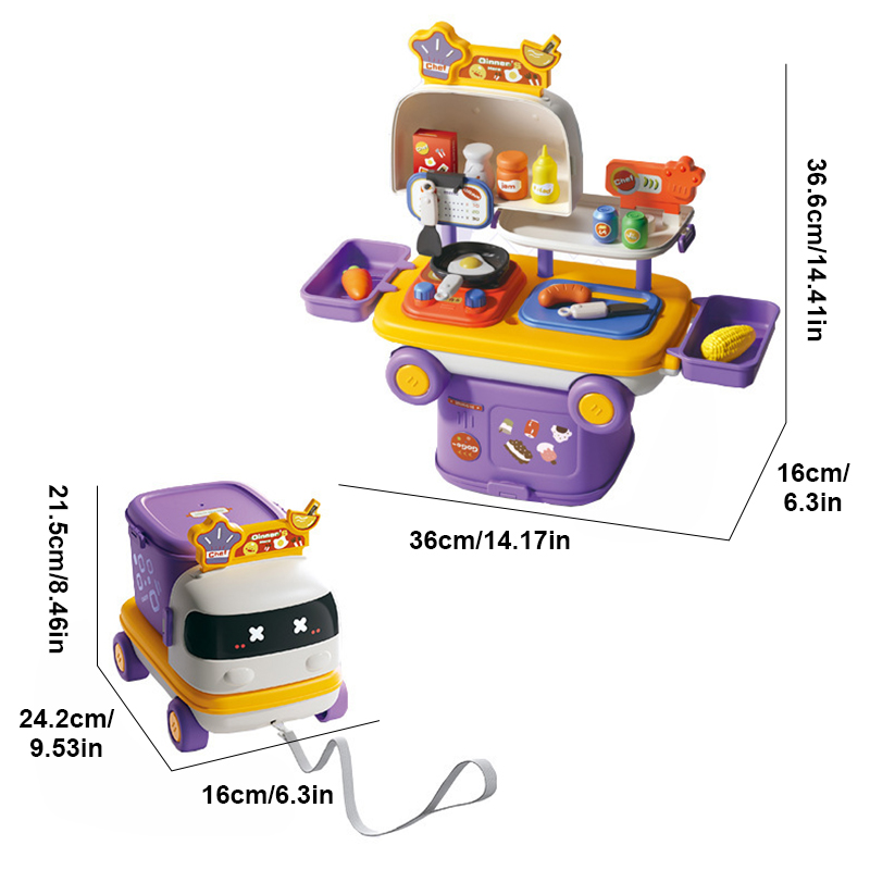 Juego de juguetes 2 en 1 para  - Kitchen Appliances For Gift reseña y precio