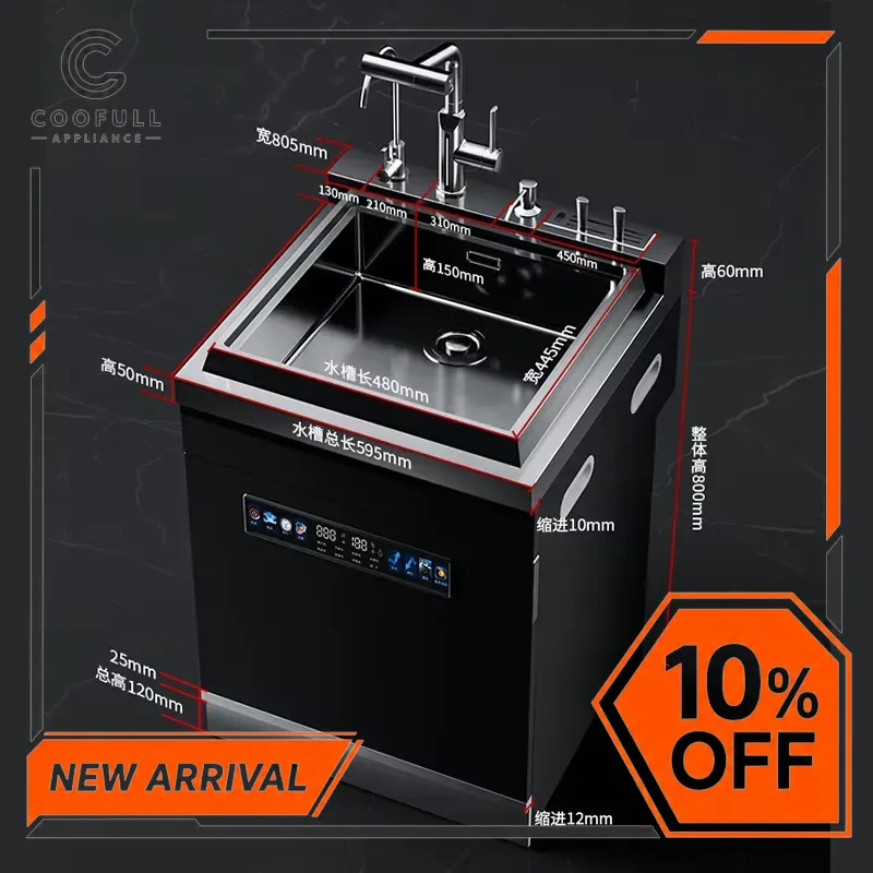Lavavajillas empotrado de 600  - Kitchen Appliances Combo reseña y precio