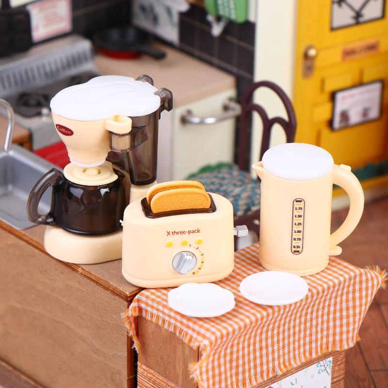 1 Juego de Cafetera en Miniatu - Kitchen Appliances For Gift reseña y precio