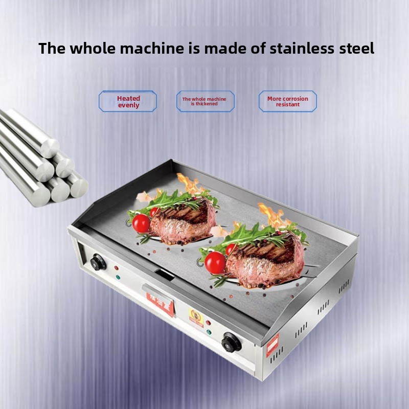 Plancha Eléctrica Comercial co - Electric Griddle Pancake reseña y precio