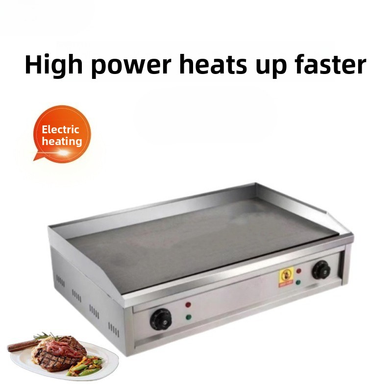 Plancha Eléctrica Comercial co - Electric Griddle Pancake reseña y precio