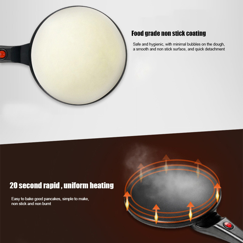 Crepera Eléctrica de Una Sola  - Electric Griddle Pancake reseña y precio