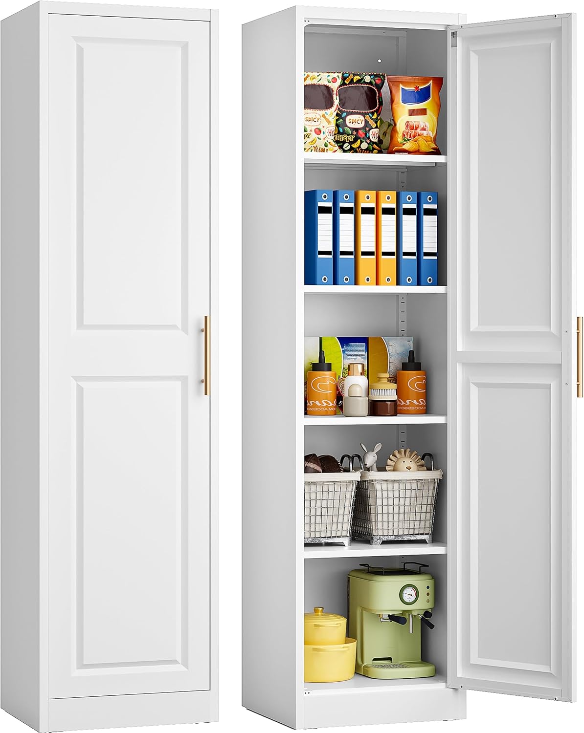 Armario de Almacenamiento Estr - Kitchen Appliances Organizer reseña y precio