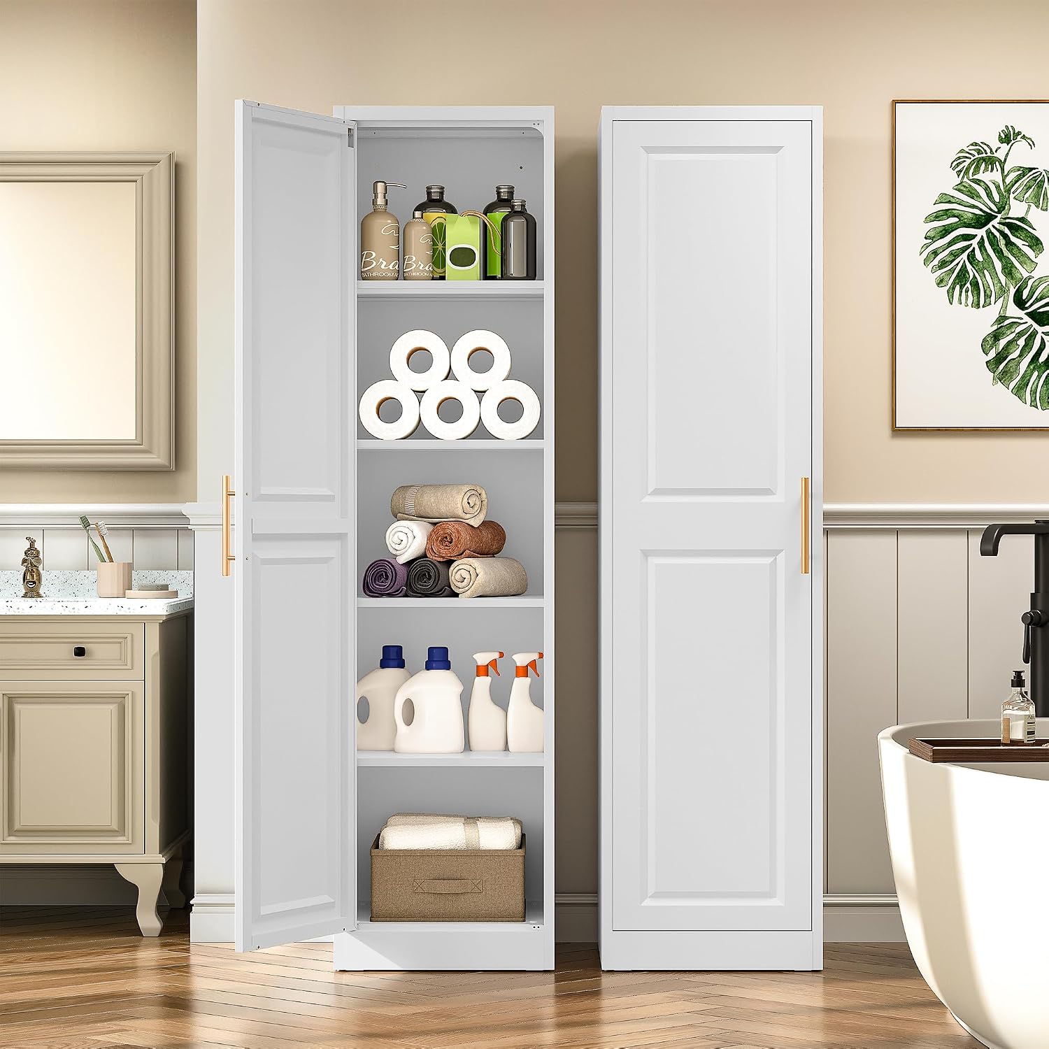 Armario de Almacenamiento Estr - Kitchen Appliances Organizer reseña y precio