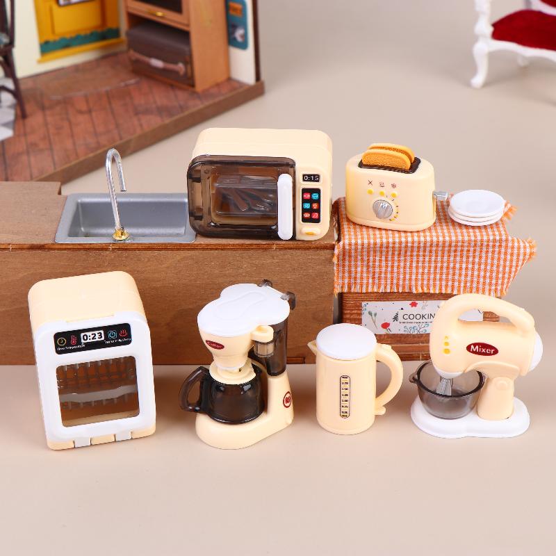 1 Juego de Cafetera en Miniatu - Kitchen Appliances For Gift reseña y precio