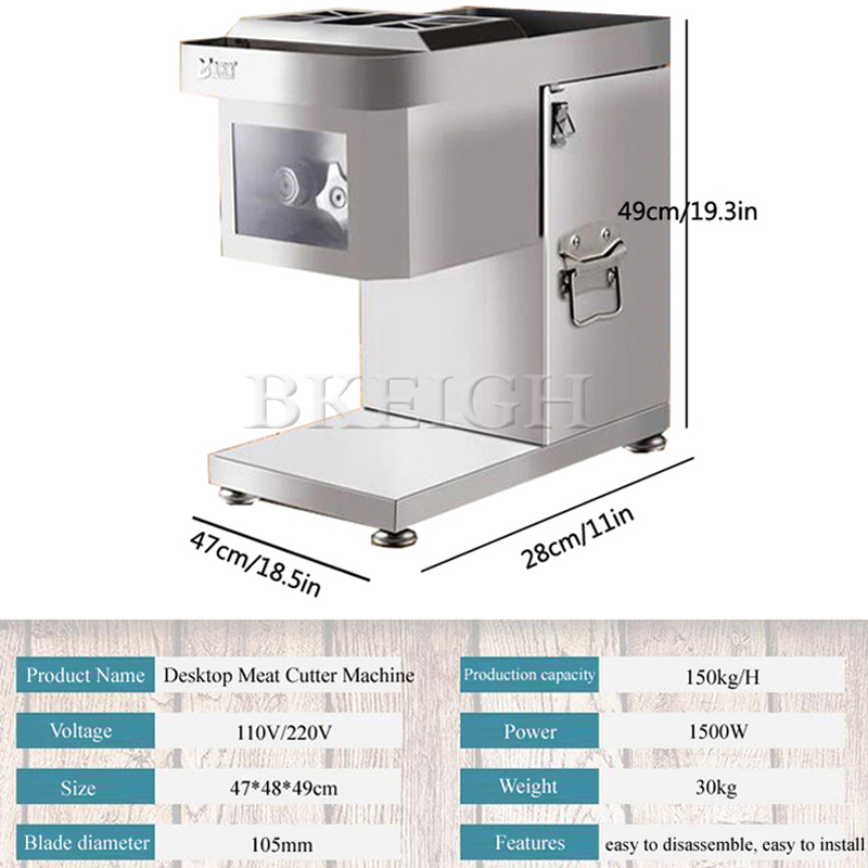 Cortadora de Carne Eléctrica C - Kitchen Appliances Commercial reseña y precio