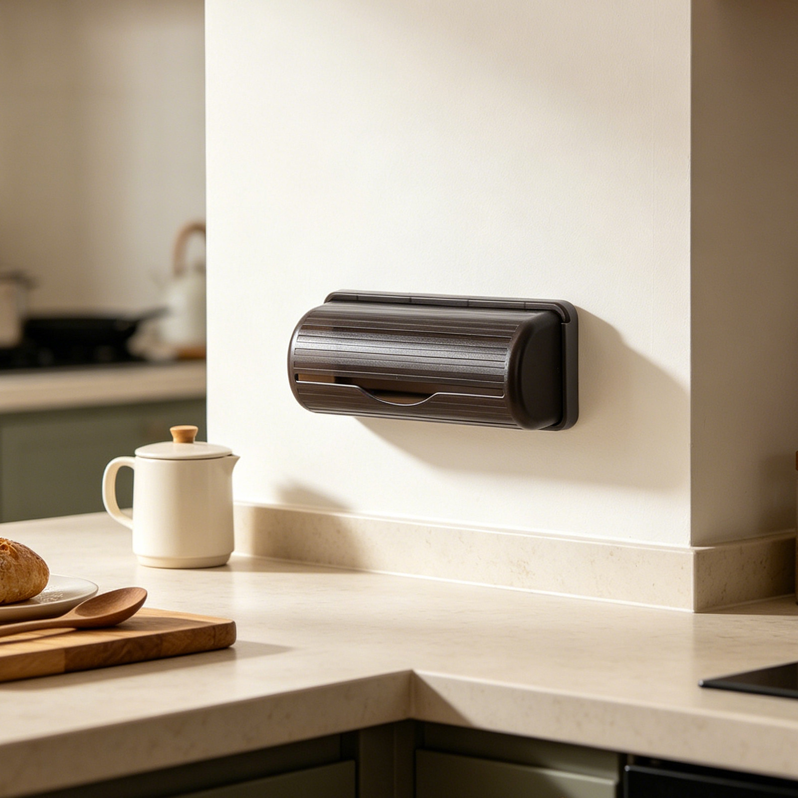 Soporte de pared para bolsas d - Kitchen Appliances Organizer reseña y precio