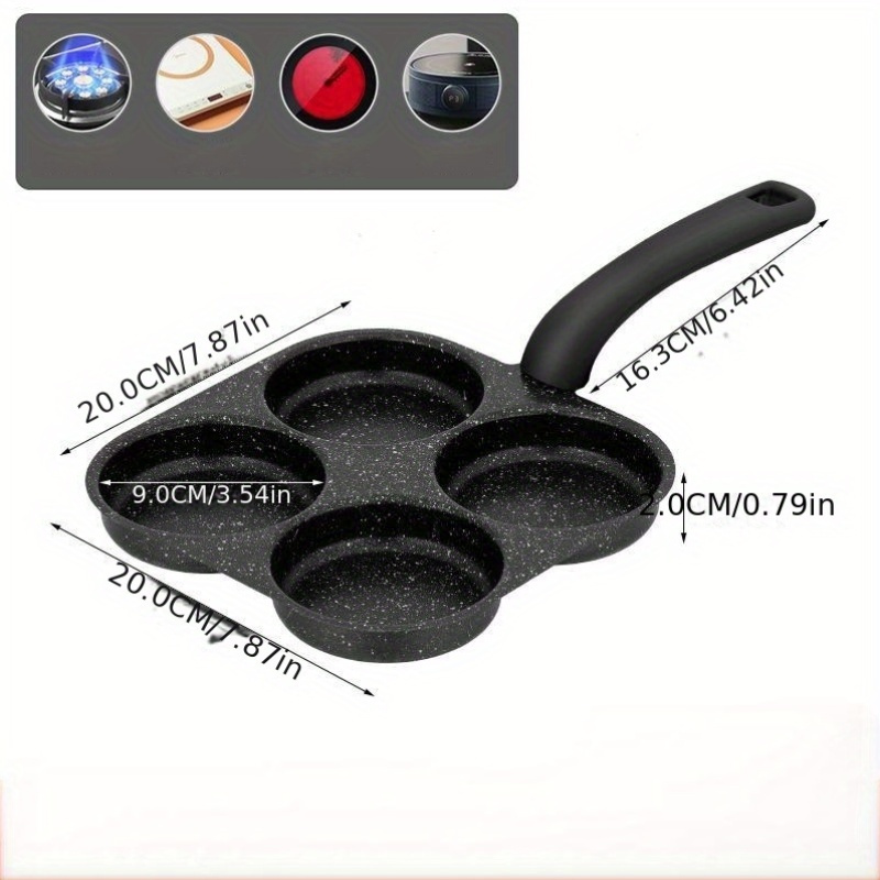 Sartén Antiadherente para Huev - Electric Griddle Pancake reseña y precio