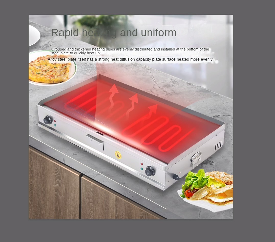 Plancha eléctrica comercial, m - Electric Griddle Pancake reseña y precio