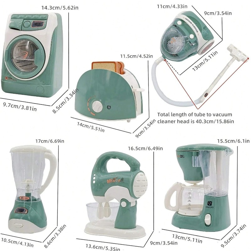 Juego de Juguetes de Electrodo - Kitchen Appliances For Gift reseña y precio
